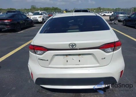 2021 Toyota Corolla Le из США, поврежденный, VIN JTDEPMAE2MJ124418